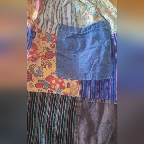 Kathmandu Womens Bohemian Patchwork Wide Leg Pants Xs Or Small Due To Stretch - Picture 9 of 11